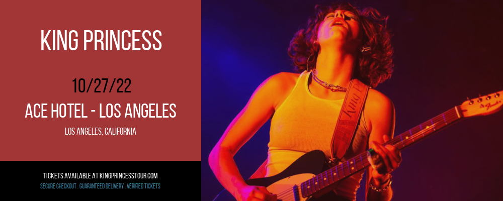 King Princess at King Princess Tour tickets King Princess at King Princess Tour